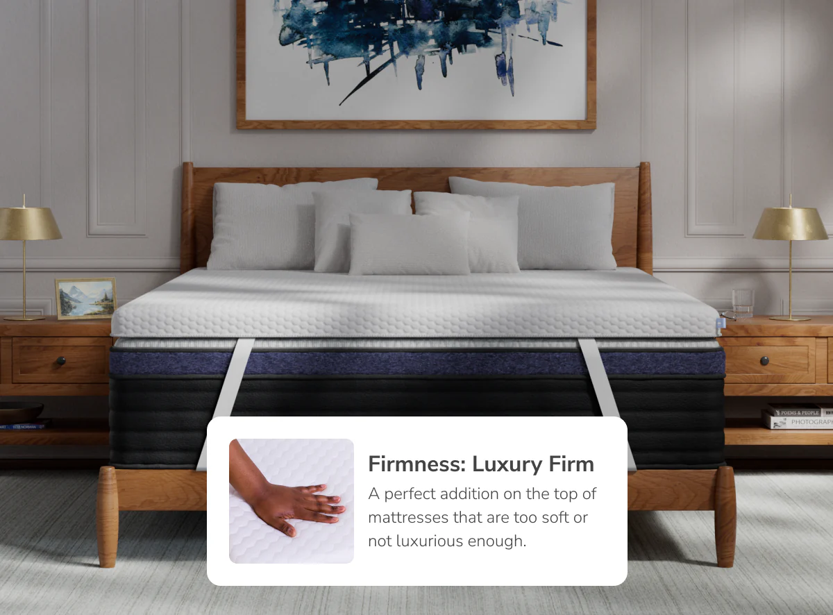 Premium Memory Foam Mattress Topper with GlacioTex - Image 3